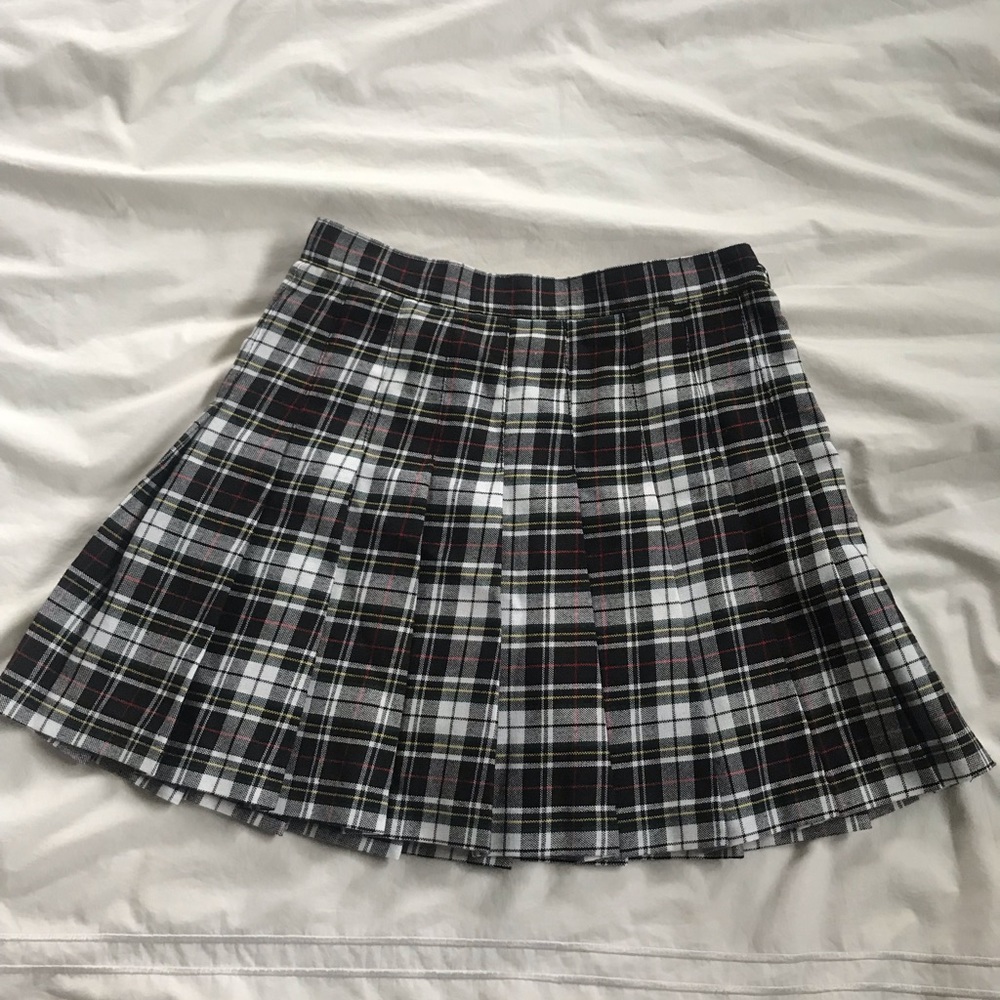 American Apparel Plaid Tennis Skirt